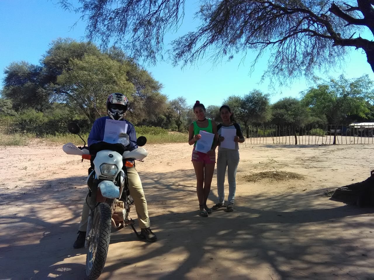 Adelaido Sánchez, repartiendo la tarea