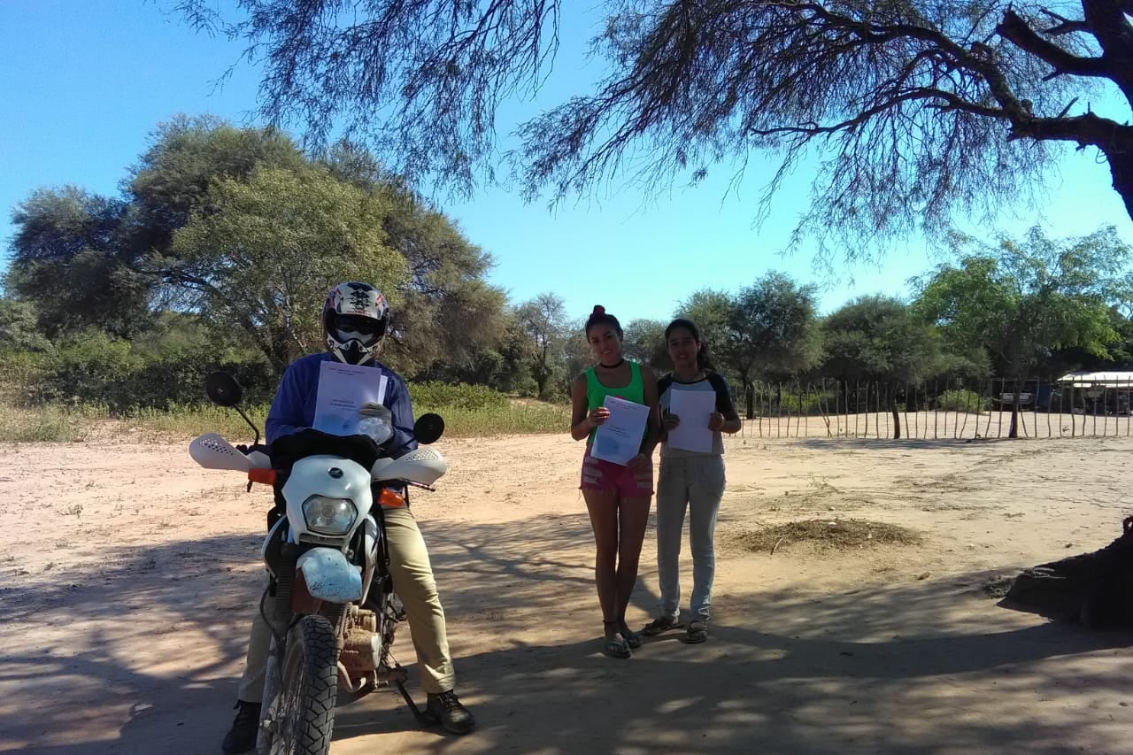 Adelaido Sánchez, repartiendo la tarea