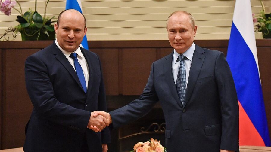 Putin y Bennett en un encuentro en octubre de 2021.