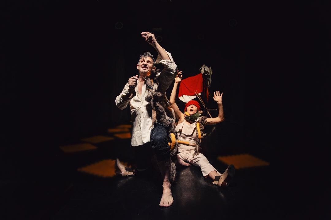 Claudio Garófalo y Florencia Lorenzo son los intérpretes de Yo soy Don Quijote de la Mancha.