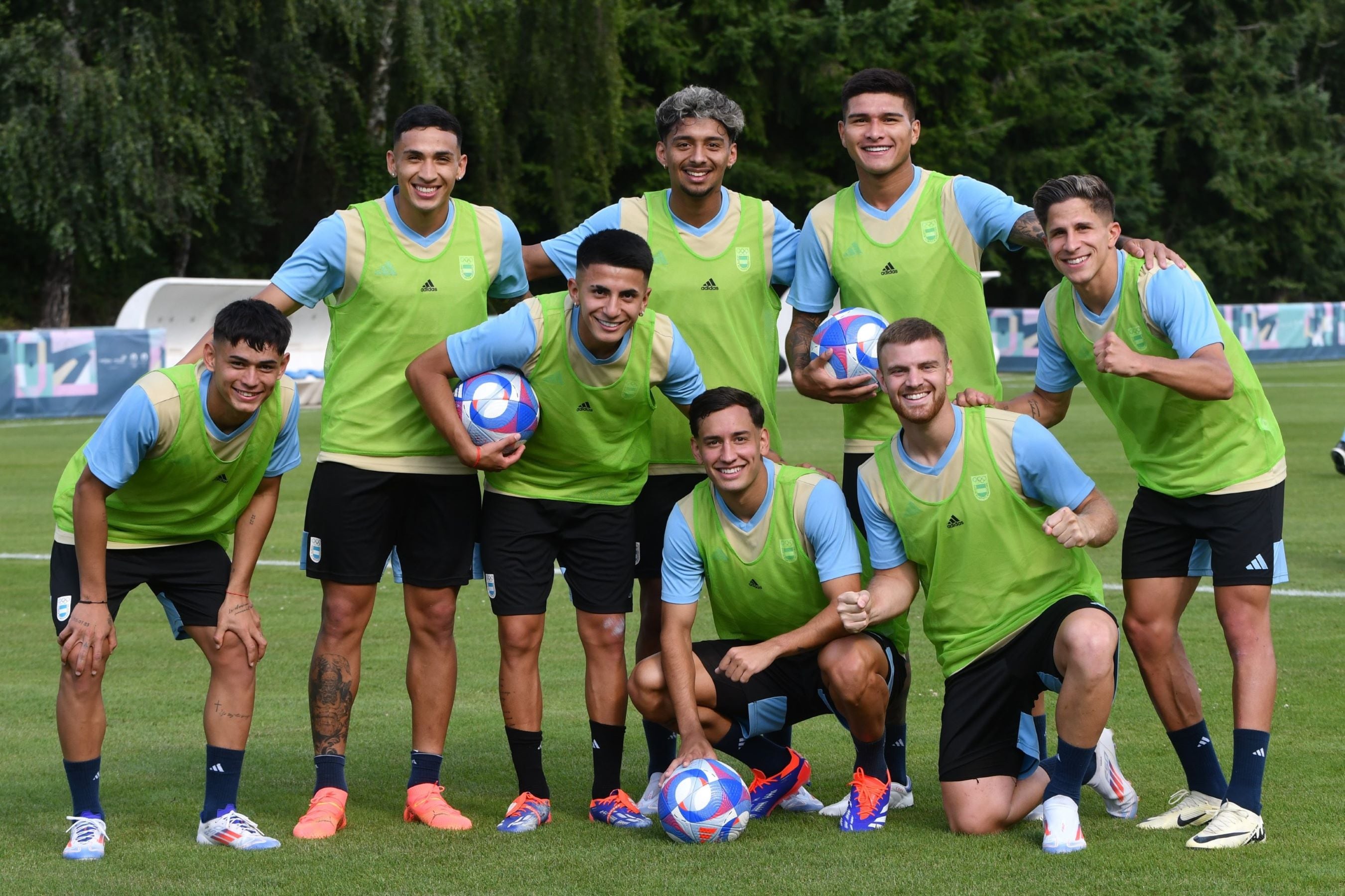 Parte del equipo argentino que buscará llevarse una presea de París 2024. Imagen: @Argentina.