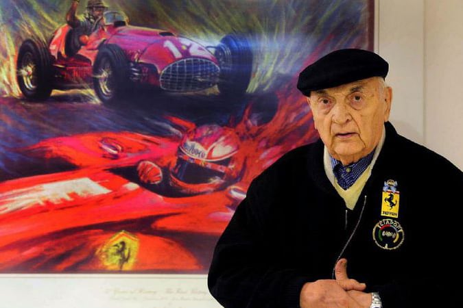 José Froilán González, ganó en Silverstone en 1951 y obtuvo el primer triunfo de Ferrari en la F1.