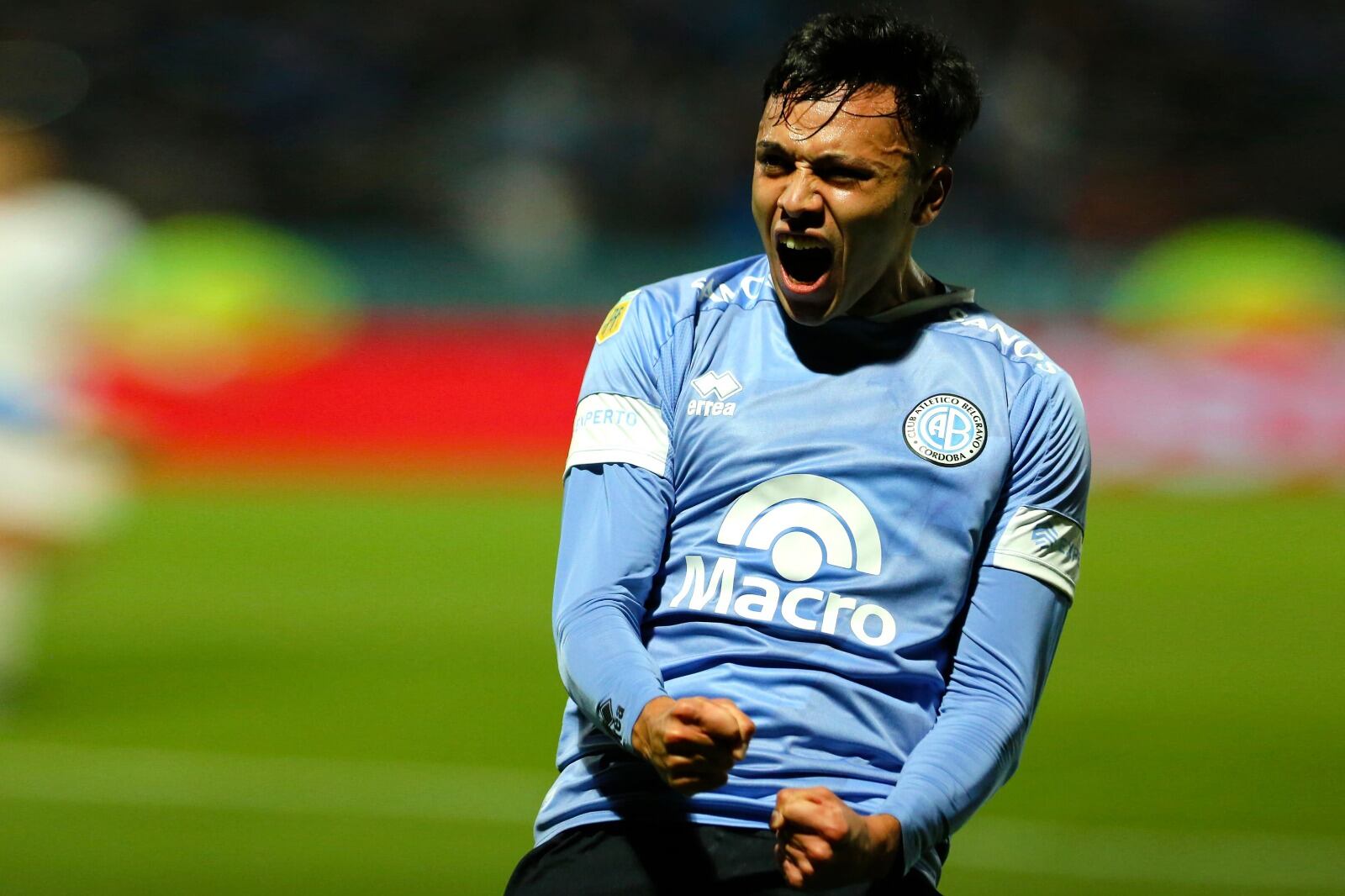 Heredia festeja su golazo