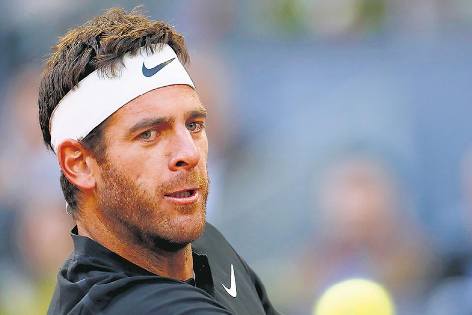 Juan Martín del Potro, lejos de volver a las canchas.