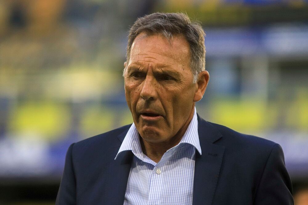 Miguel Ángel Russo, entrenador de Boca, que jugará ante Unión en Santa Fe.