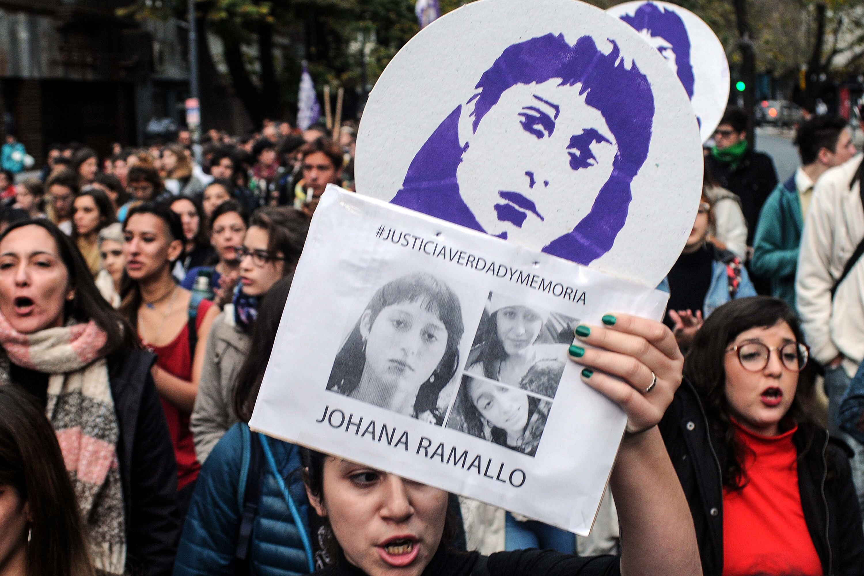El reclamo por justicia para Johana Ramallo es constante.