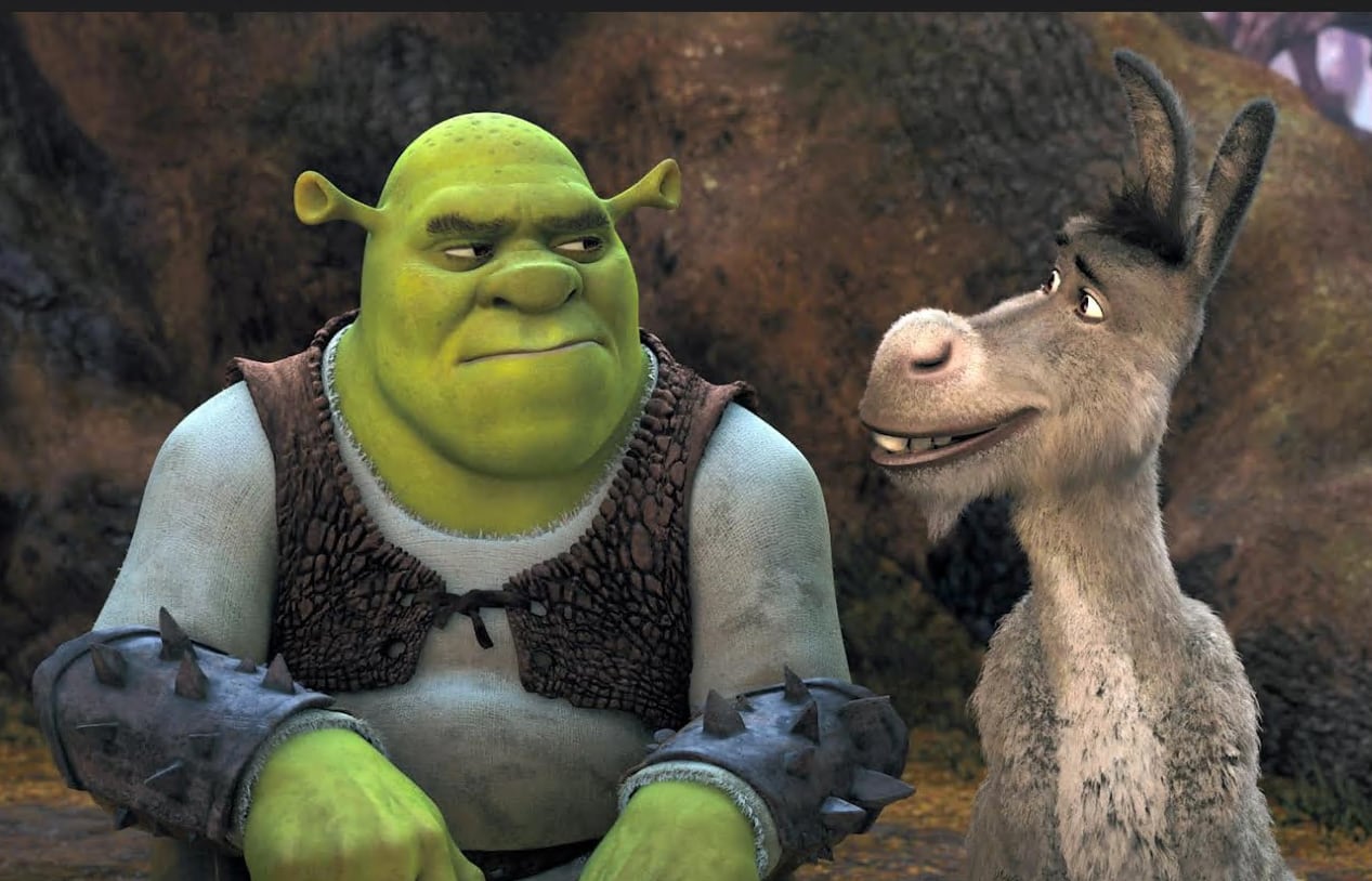 Shrek y Burro, una dupla que rompió taquillas.