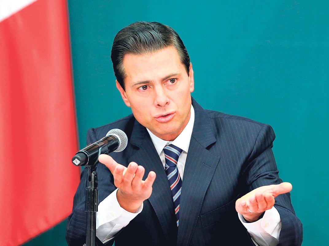Peña Nieto dijo: “México no pagará ningún muro”, cuyo costo fue calculado hasta en 15.000 millones de dólares.