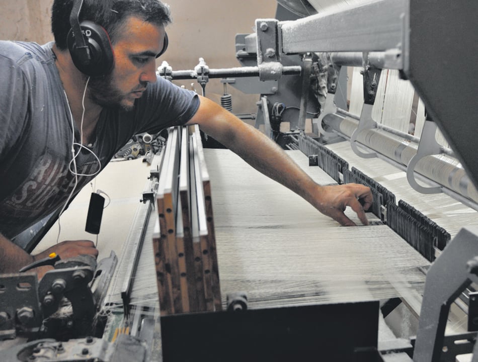 El sector textil atraviesa una crisis histórica. En abril cayó 24,7 por ciento y en el año, 19,2.