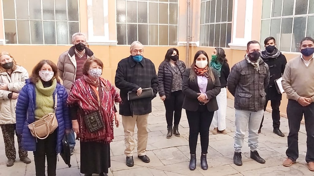 Organizaciones de DDHH con diputados de la comisión