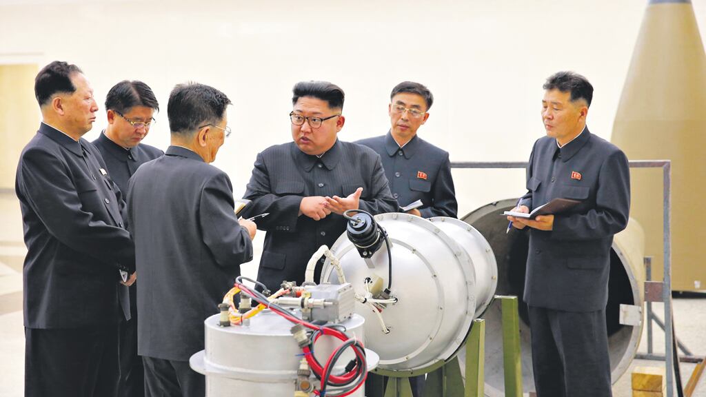 Kim Jong-un había afirmado que su país poseía una bomba de hidrógeno; el test de ayer provocó un sismo.