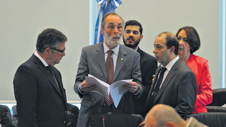 El macrista Pablo Tonelli, presidente de la Comisión de Asuntos Constitucionales que ayer dictaminó contra De Vido.