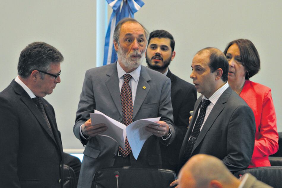 El macrista Pablo Tonelli, presidente de la Comisión de Asuntos Constitucionales que ayer dictaminó contra De Vido.