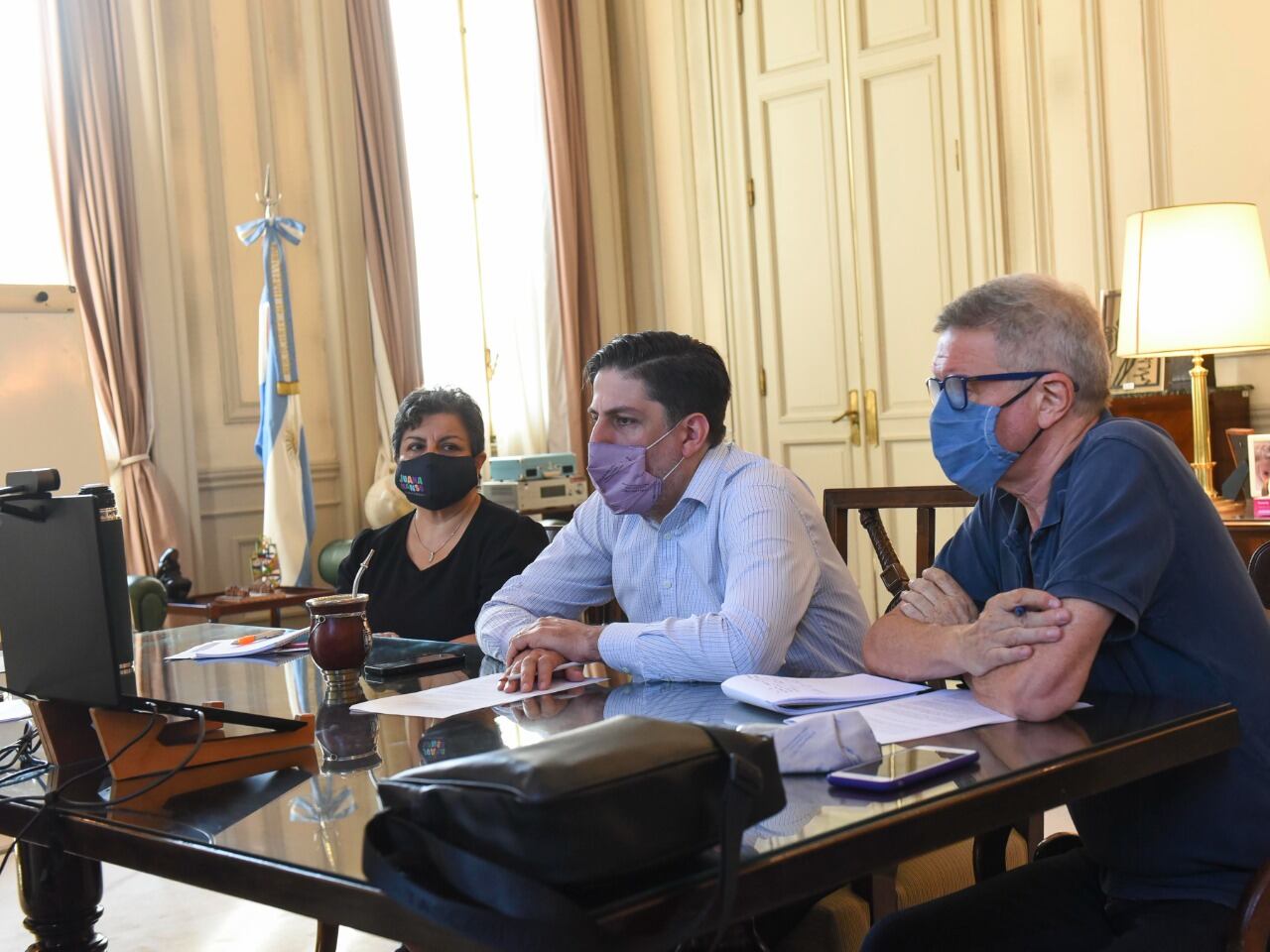 "dejamos en claro que aunque acompañamos todas las decisiones, bajo ningún punto de vista avalamos contrariar el seguimiento del DNU presidencial”, dijo Trotta.