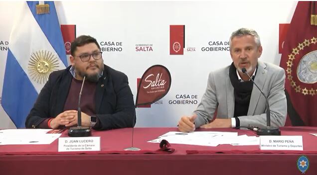 Juan Lucero y Mario Peña.