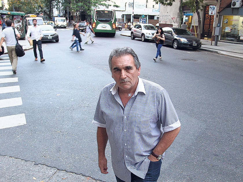 El triunviro de la CGT, Juan Carlos Schmid