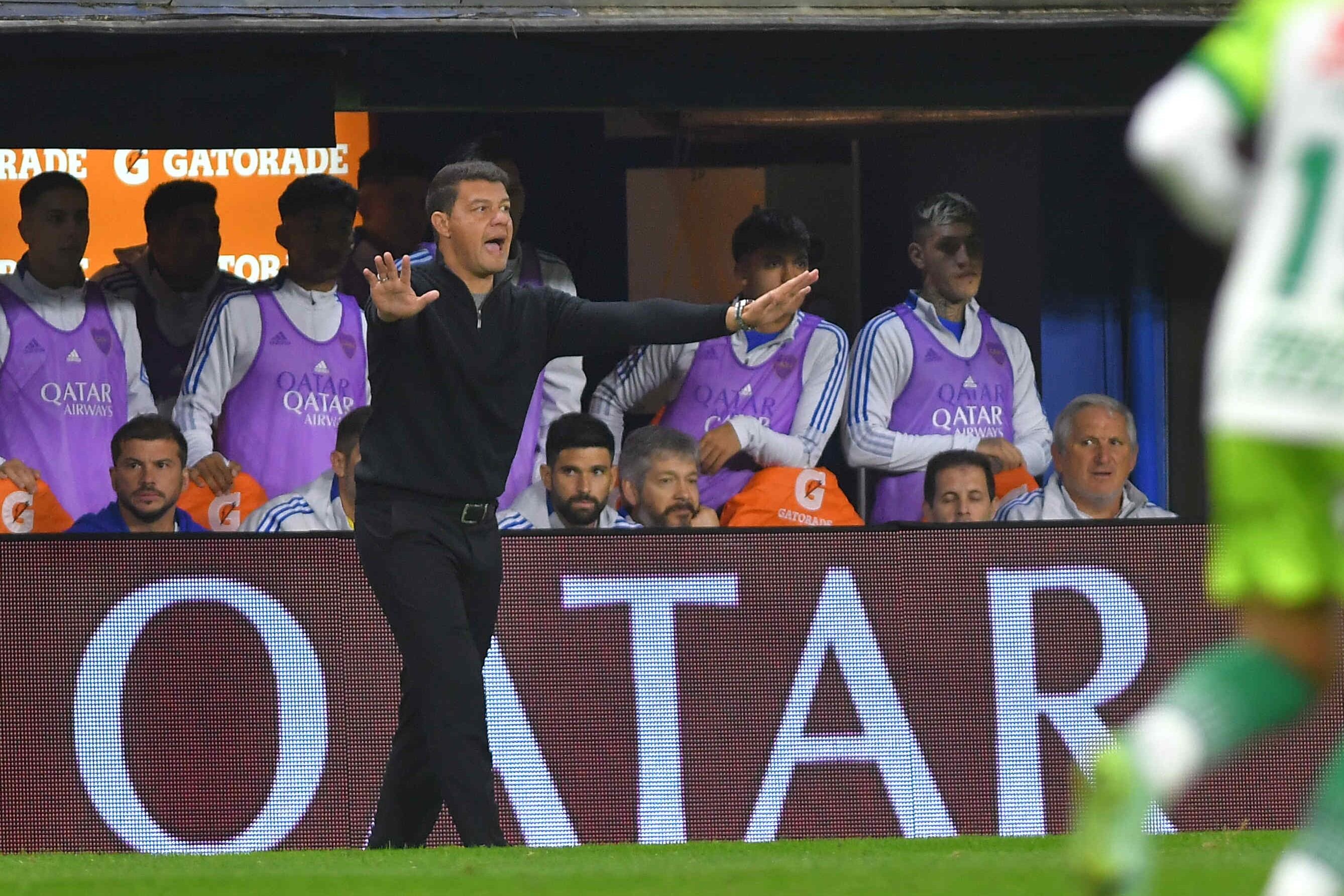 Sebastián Battaglia se mostró satisfecho con el rendimiento de su equipo (Foto: Télam).