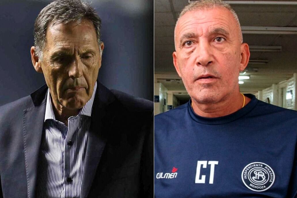 Miguel Russo y Daniel "El Profe" Córdoba.