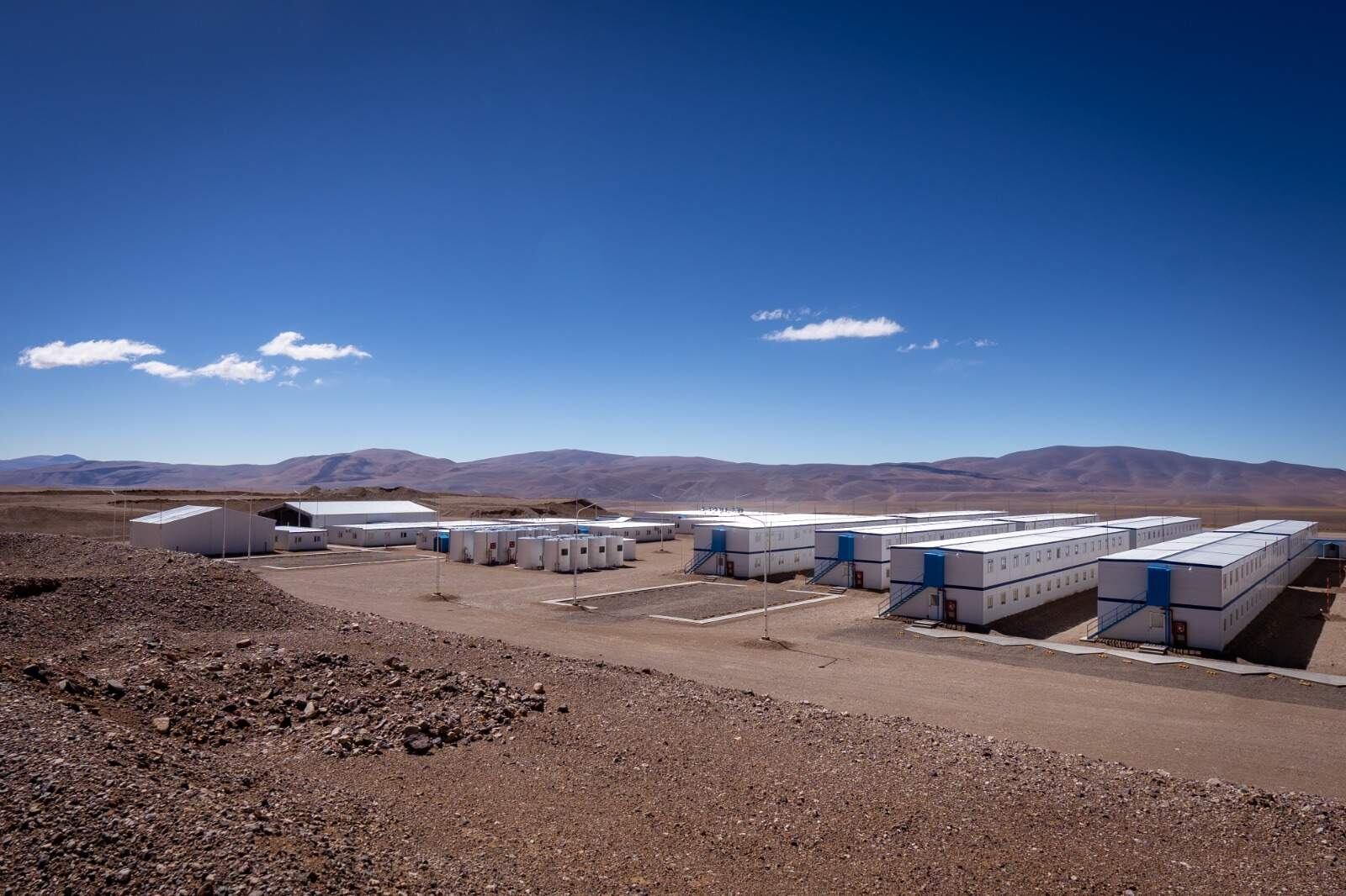 El campamento se encuentra a más de 4000 metros de altura 