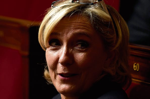 Marine Le Pen, favorita en Francia para las elecciones europeas de mayo de 2019.