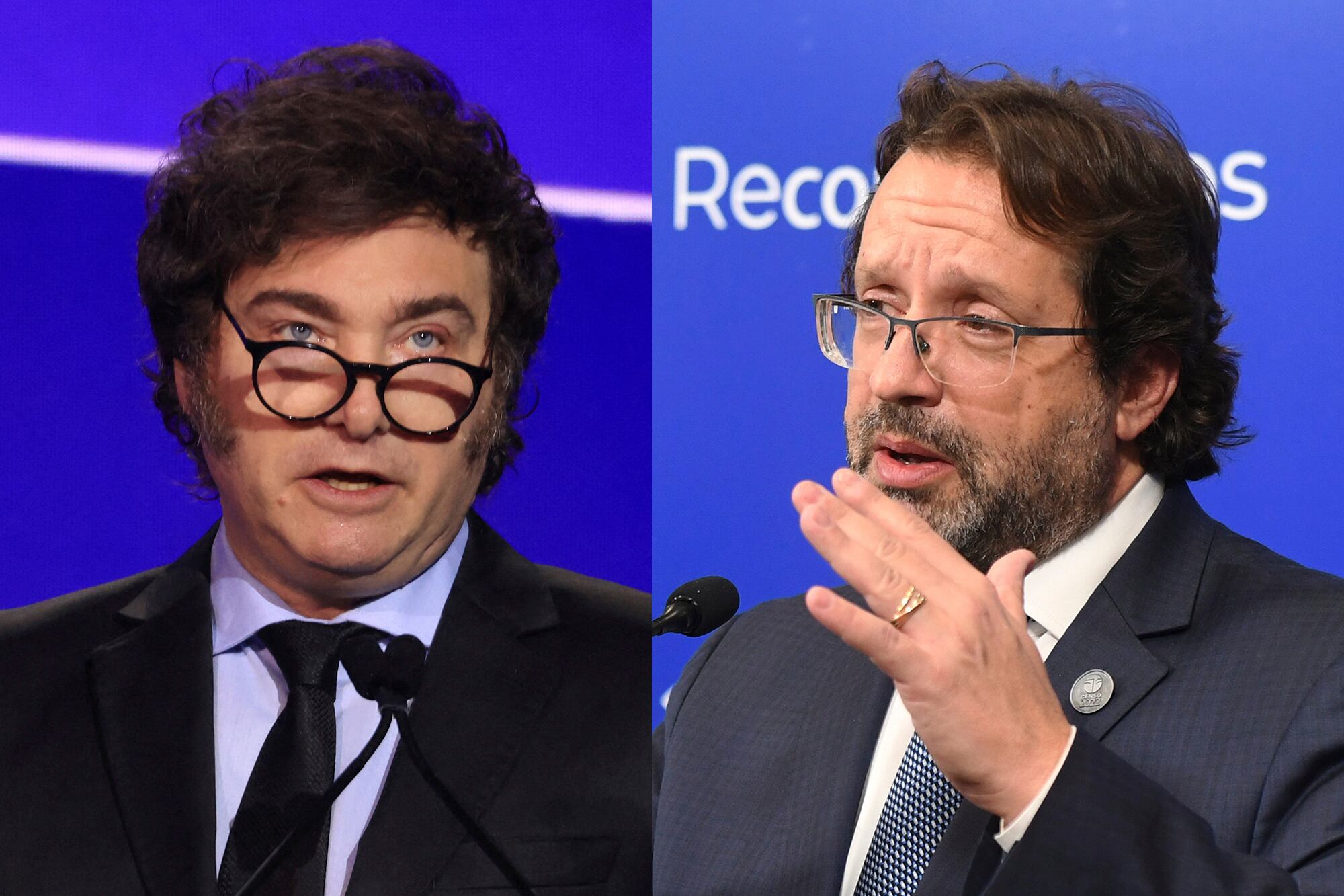 El Presidente y el titular del INDEC, el massista Marco Lavagna