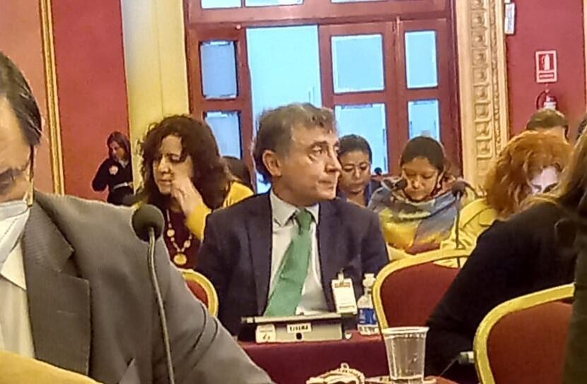 Fabián Pepín Rodríguez Simón en la reunión del Mercosur,