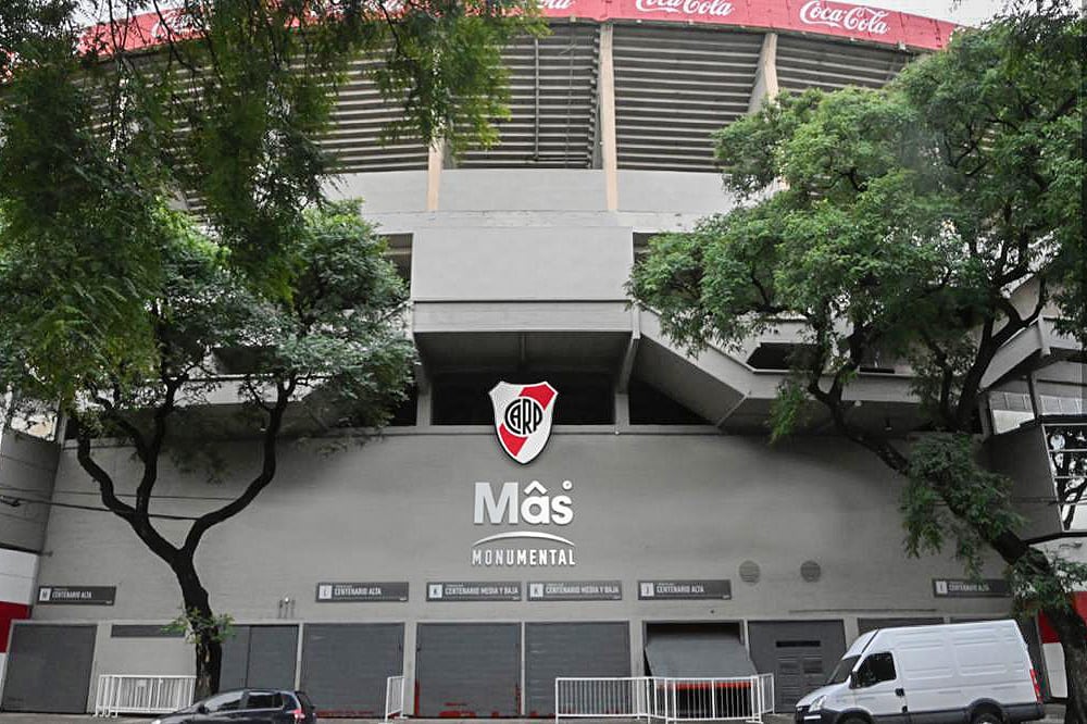 La fachada que tendrá el estadio con su nombre