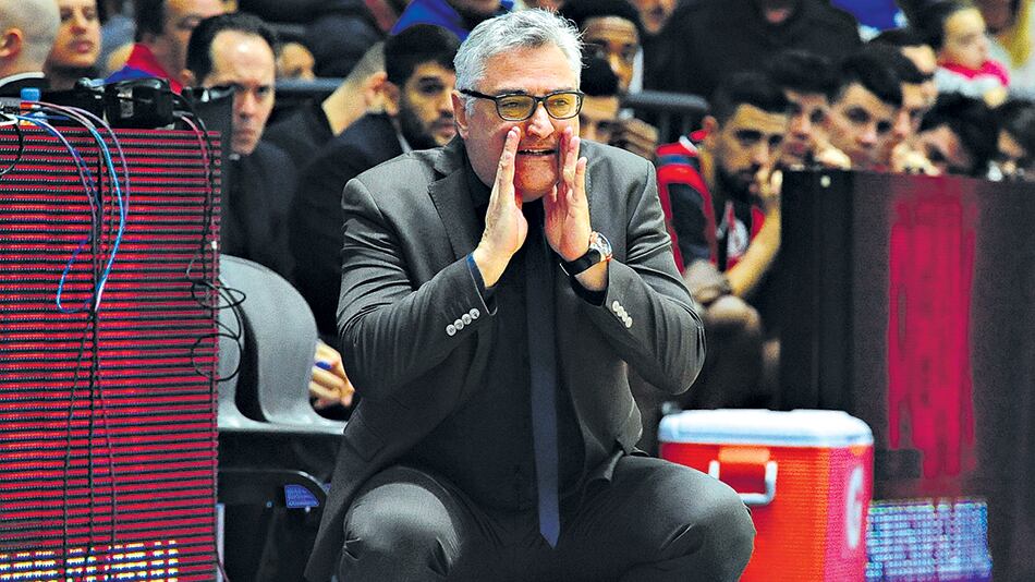 n Julio Lamas se consagró bicampeón de la Liga Nacional con San Lorenzo, el sábado por la noche.