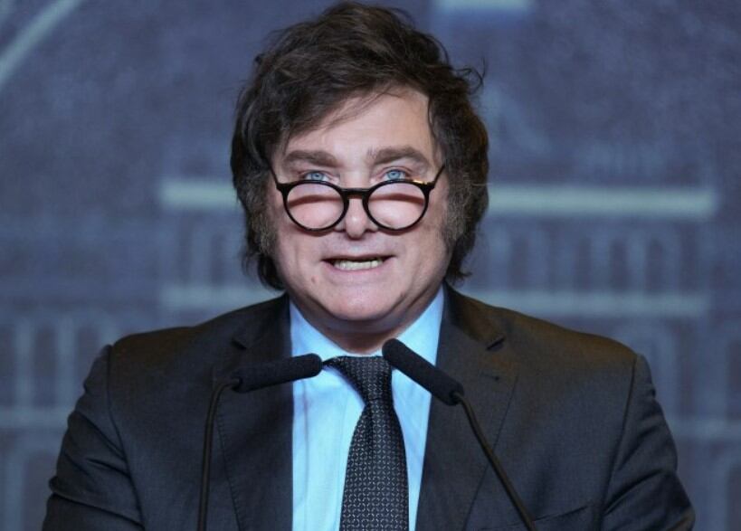 Javier Milei, presidente electo.