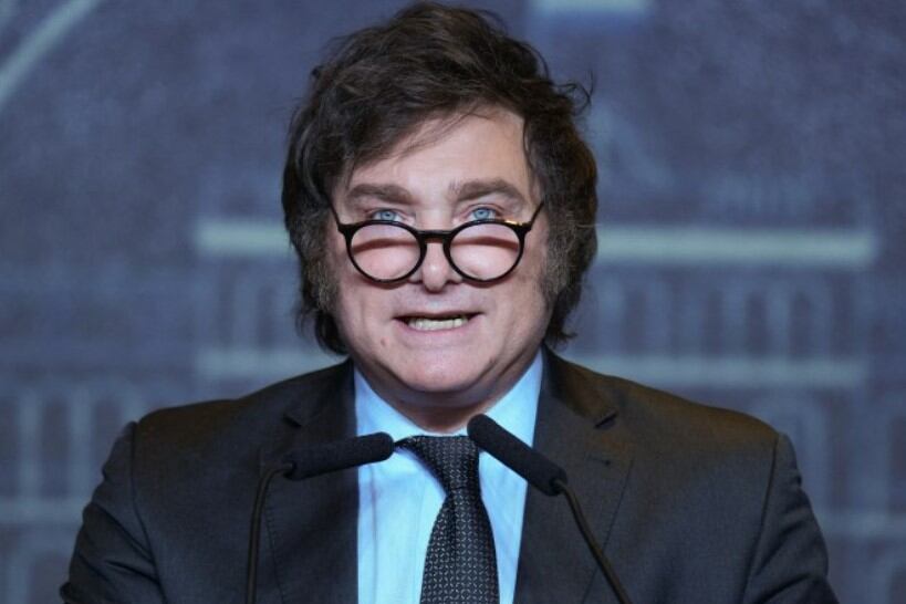 Javier Milei, presidente electo.