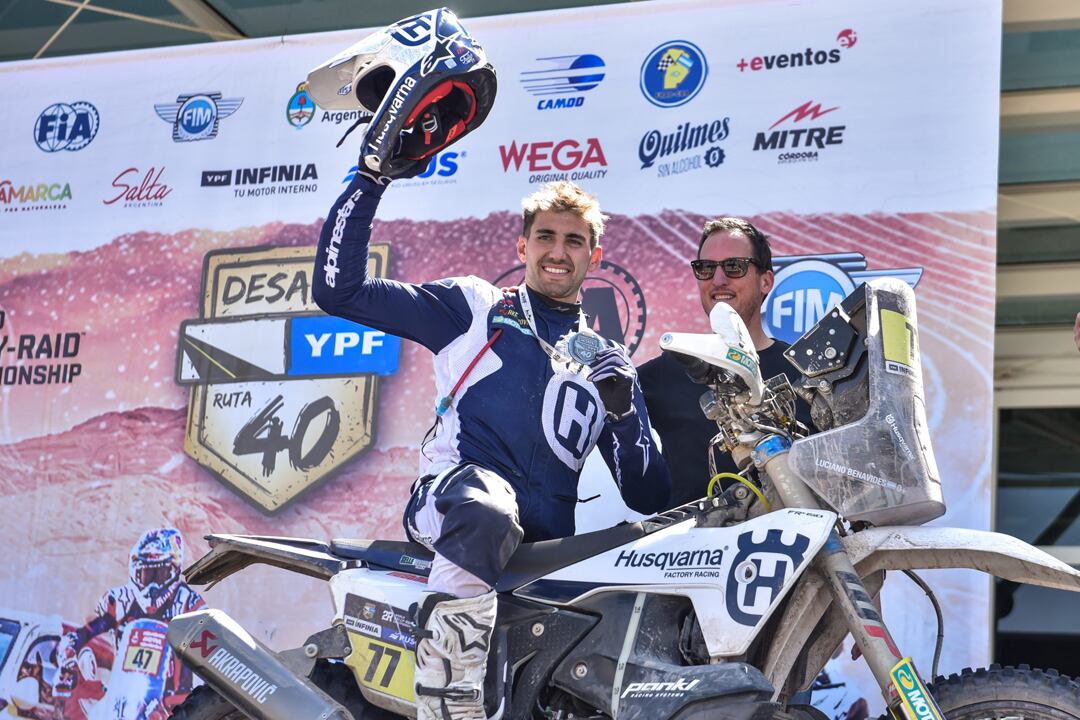 Ganar el Desafio Ruta 40 lo puso al frente del Mundial.