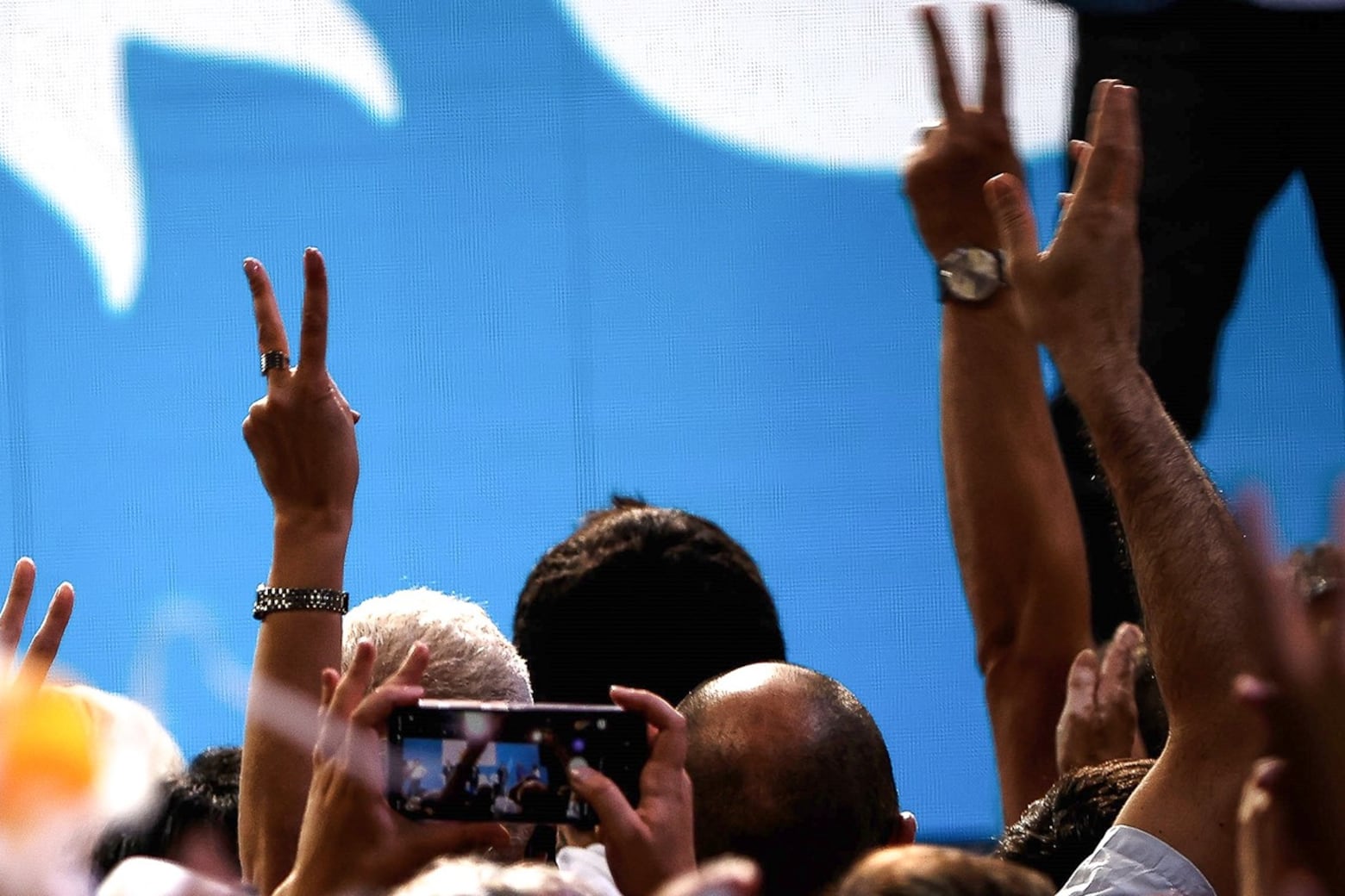 De dónde sale la V del peronismo.