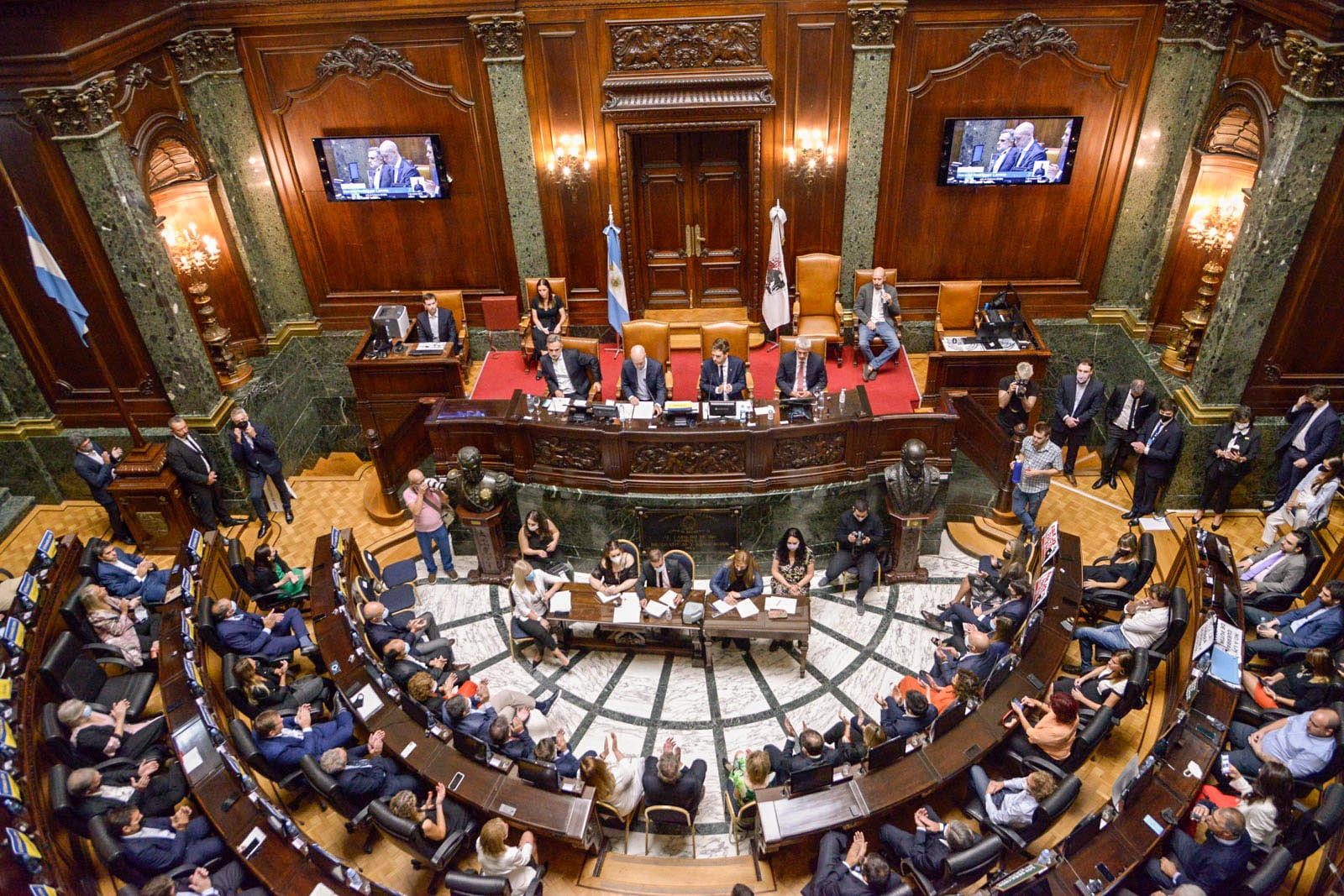 La legislatura porteña, frente a un recambio político.