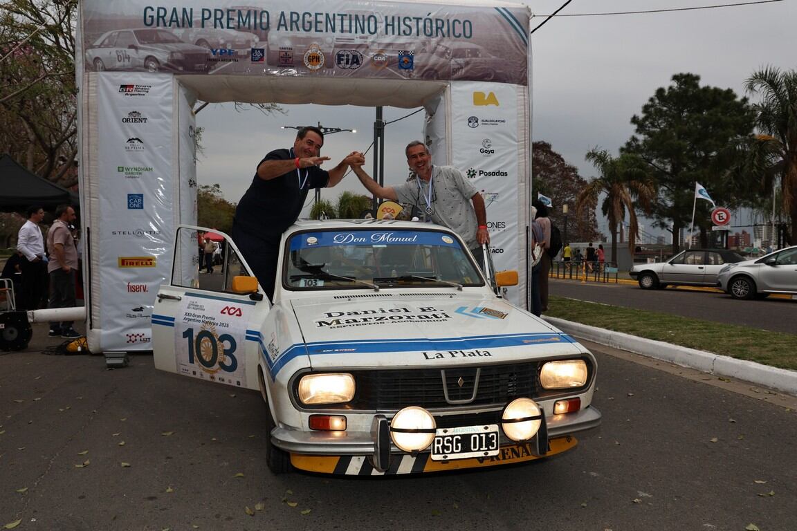 Quiroga, navegante, y Gómez, piloto, ganadores del GPH 2025
