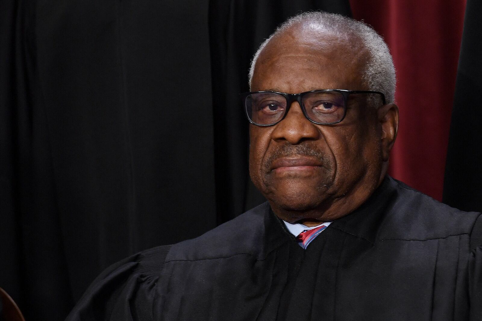El juez ultraconservador Clarence Thomas, acusado de corrupción.