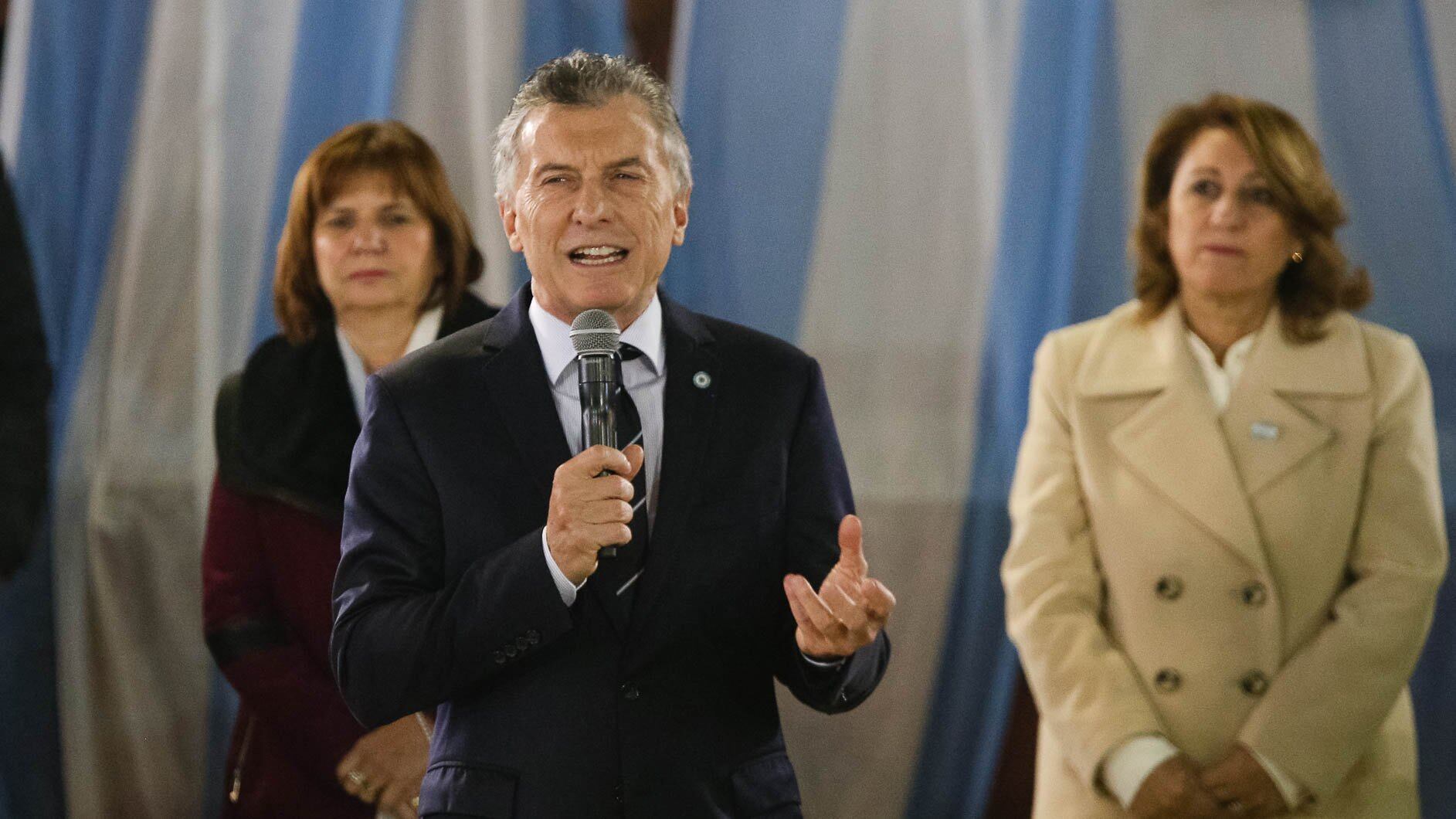 Mauricio Macri en Rosario.