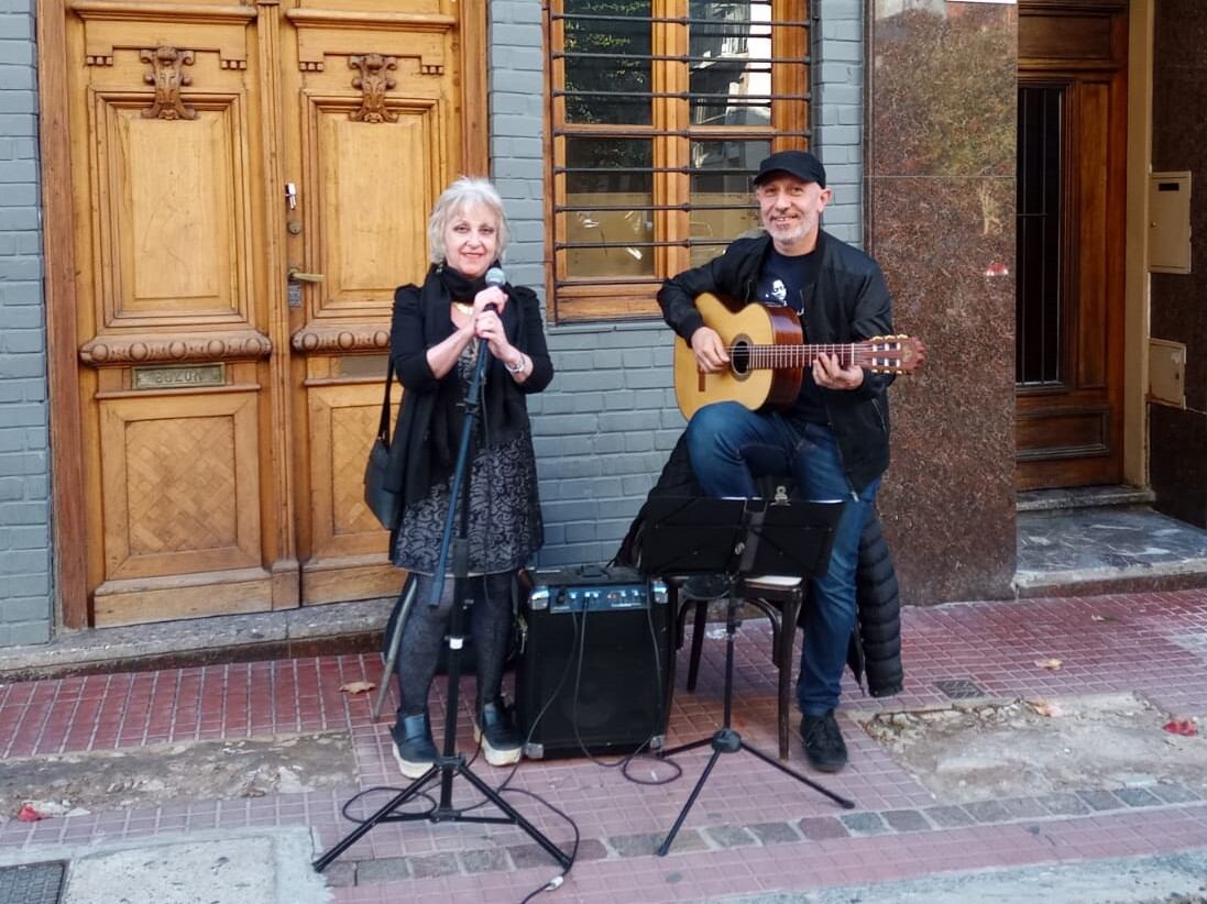 Silvia Horowitz y Leo Vartanian.