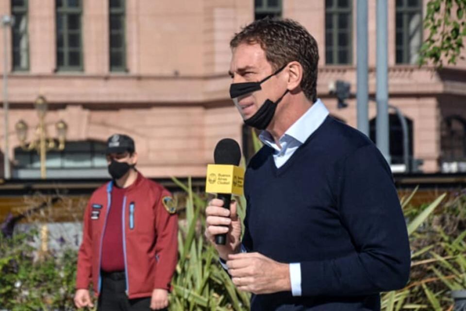 El vicejefe de Gobierno porteño, Diego Santilli.