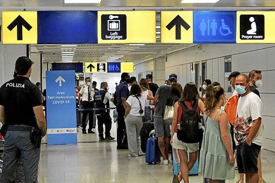 Italia flexibiliza desde este jueves el ingreso de argentinos a ese país.