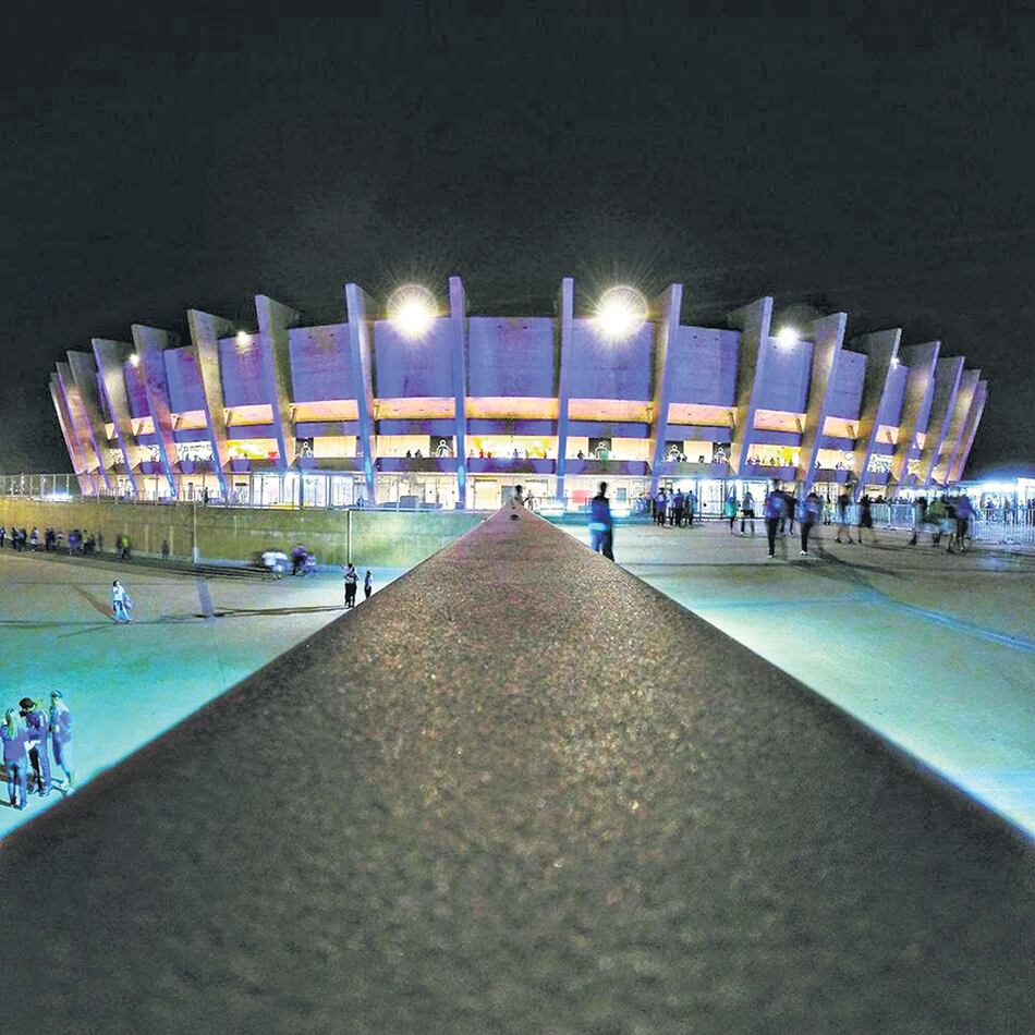 El Estadio Minerao de Belo Horizonte, una de las sedes del último Mundial de Fútbol.
