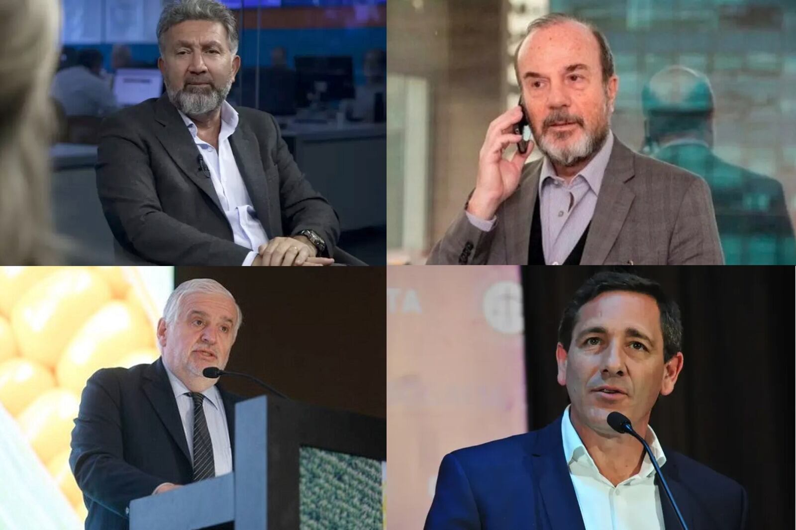 Karagozian, Ferraro, Vilella y Garro. Cuatro afuera