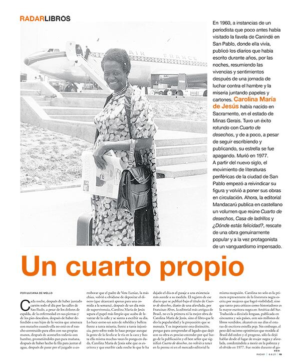 UN CUARTO PROPIO - 04/06/2021