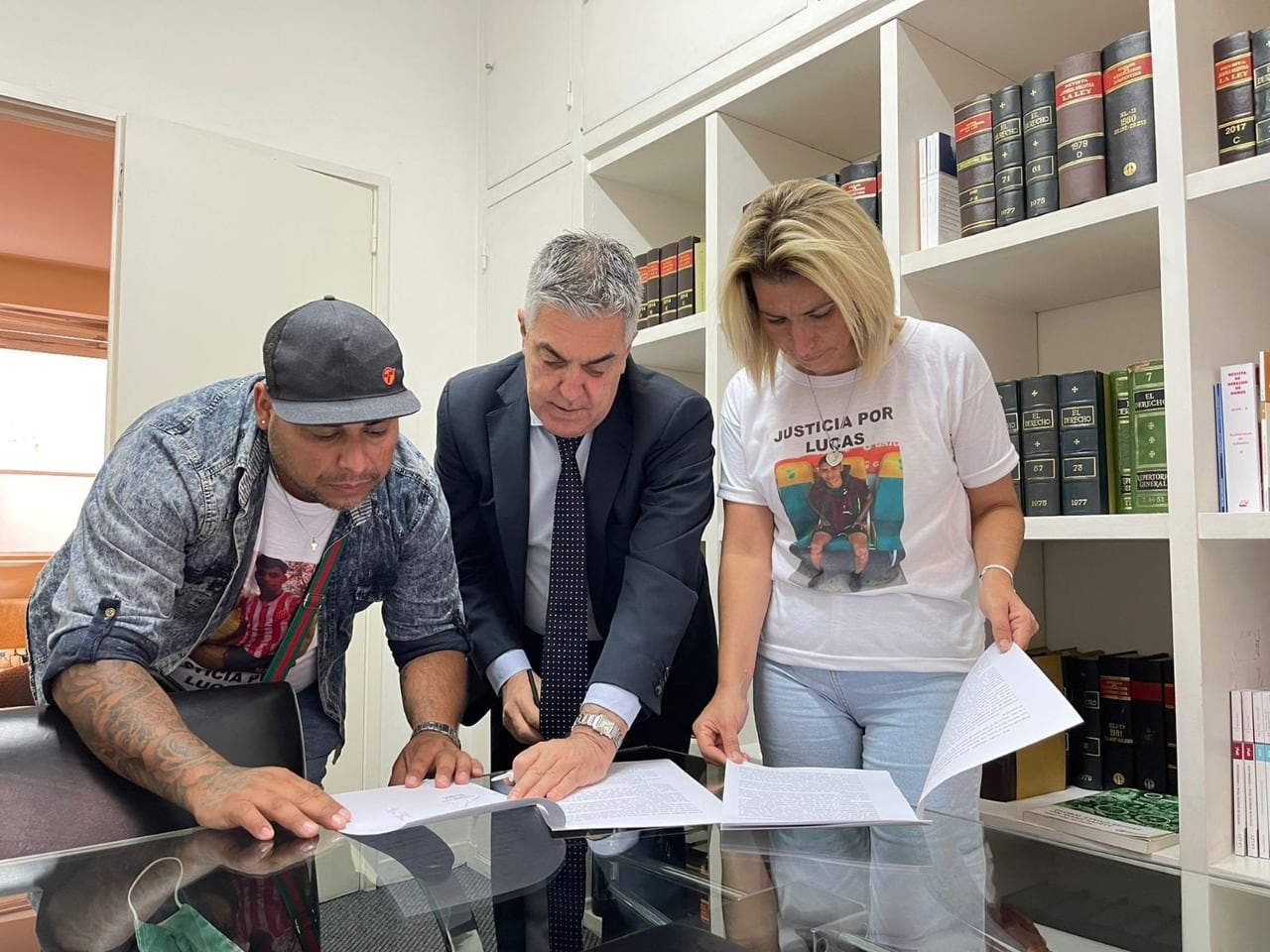 El abogado Gregorio Dalbón representa a la familia del joven asesinado por la Policía de la Ciudad el 17 de noviembre en Barracas.