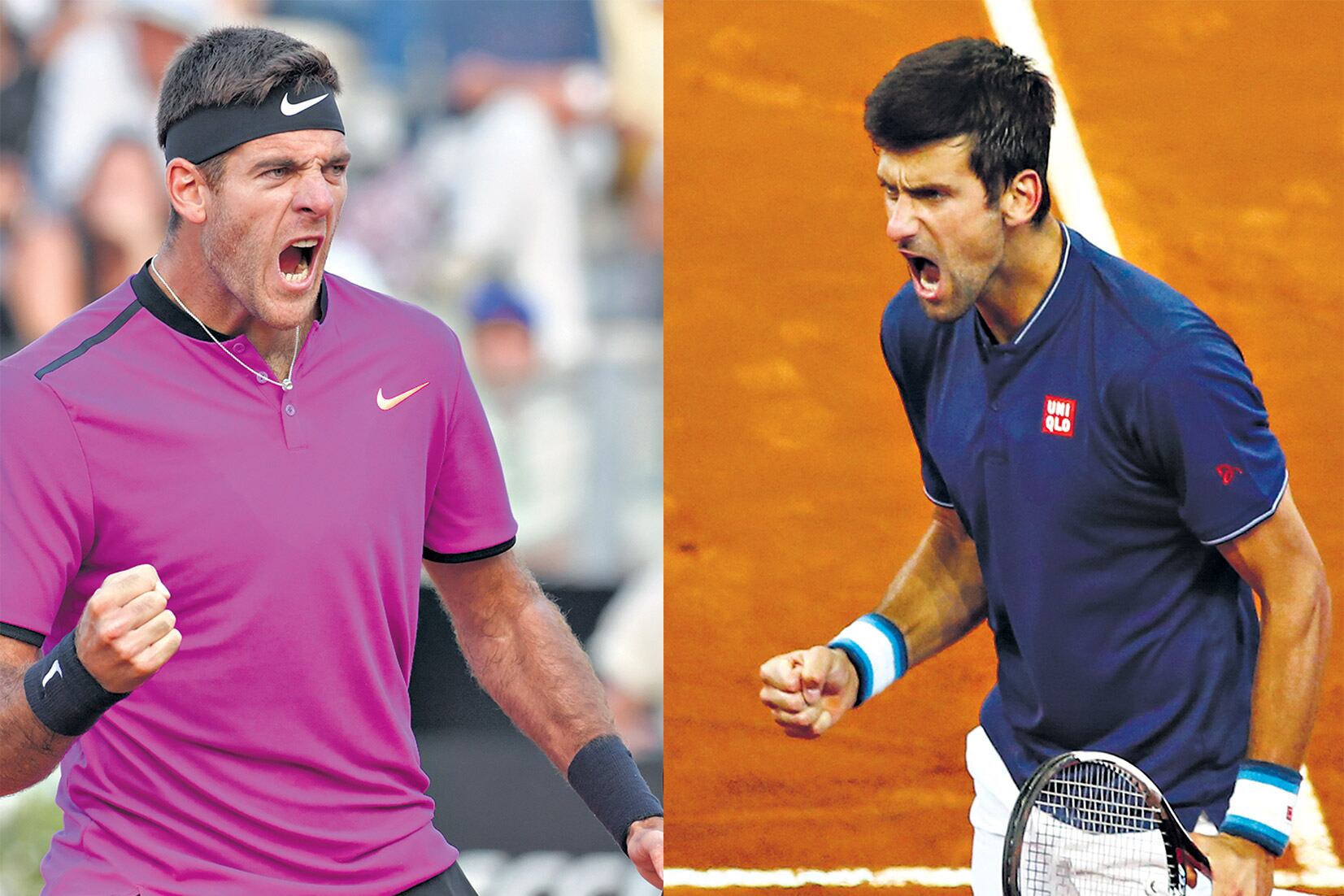 Del Potro le ganó a Nole en los Juegos de Río. Djokovic lo derrotó dos veces este año.