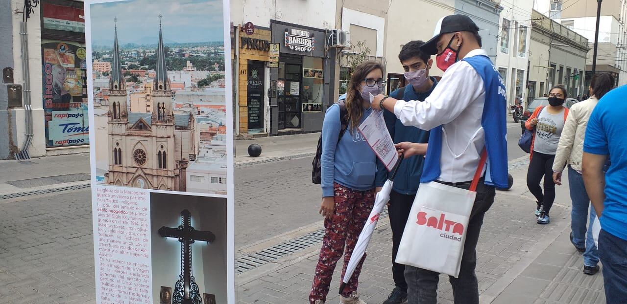 Los recorridos religiosos organizados en la ciudad de Salta 