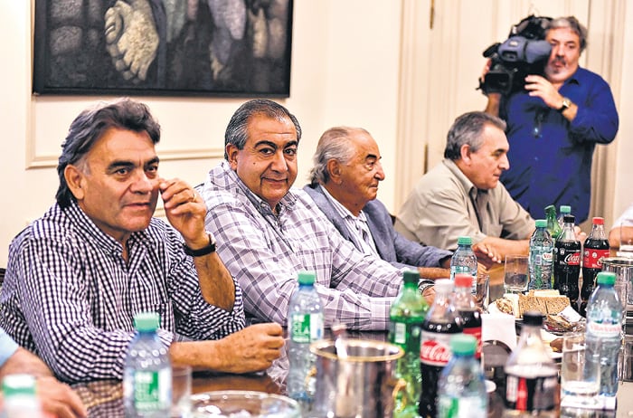 La conducción de la CGT se reunió ayer para cerrar los detalles de la convocatoria. 