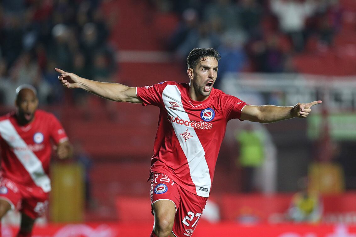 Hauche marcó el 1-1 para Argentinos, que sería el resultado final.
