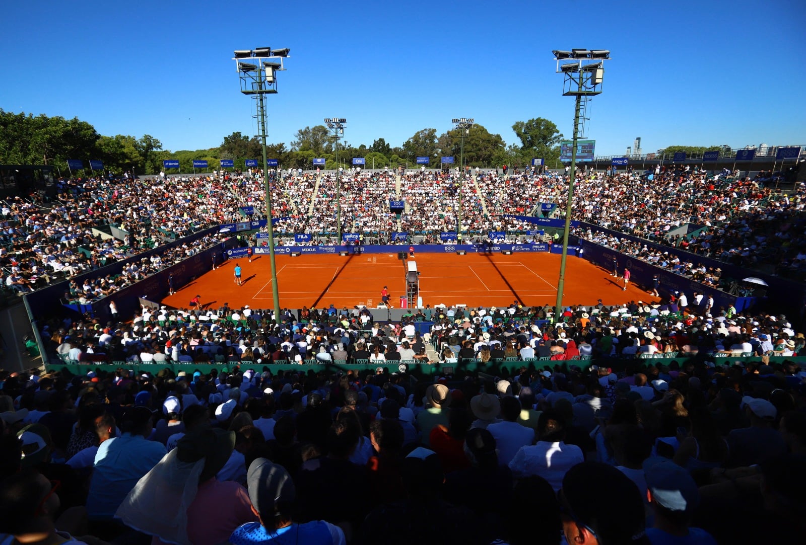 El estadio principal del Buenos Aires Lawn Tennis Club