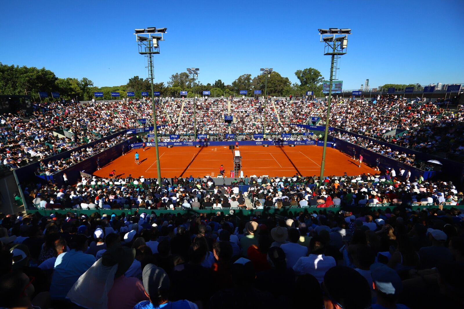 El estadio principal del Buenos Aires Lawn Tennis Club