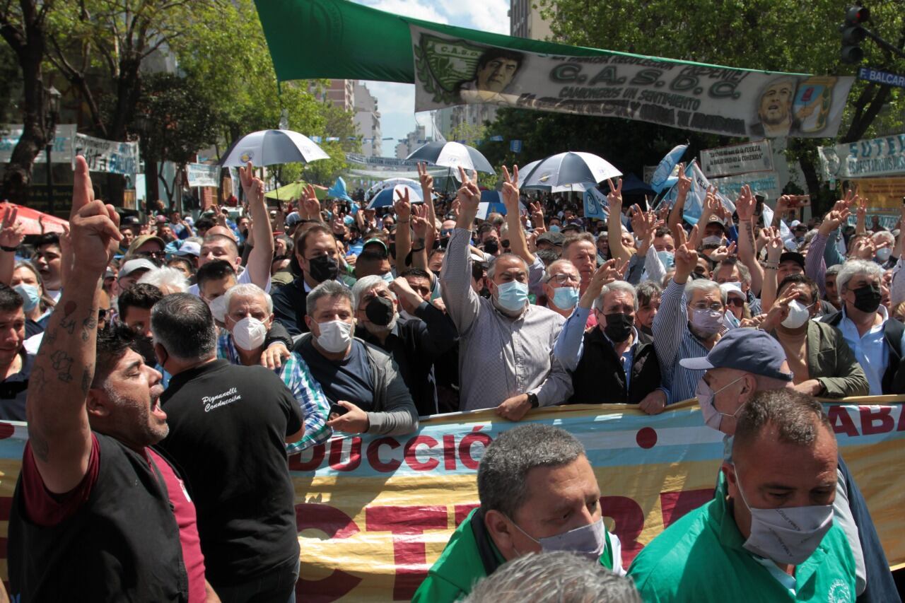 El epicentro de la convocatoria fue en Independencia y Paseo Colón.